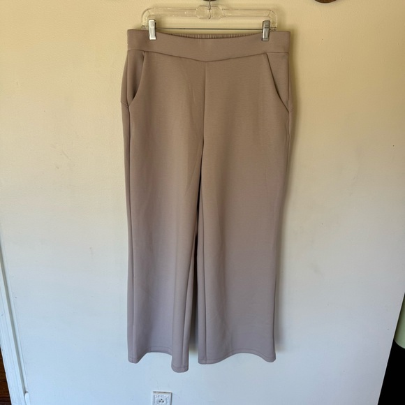 Dear Scarlett Women's Tan Wide-Leg Pants size 1X - Picture 1 of 8